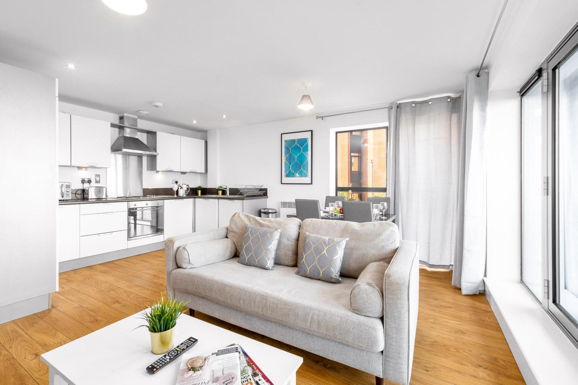 Stylish Birmingham City Centre - 2 Bed - Secure Parking - 5Ac Extérieur photo
