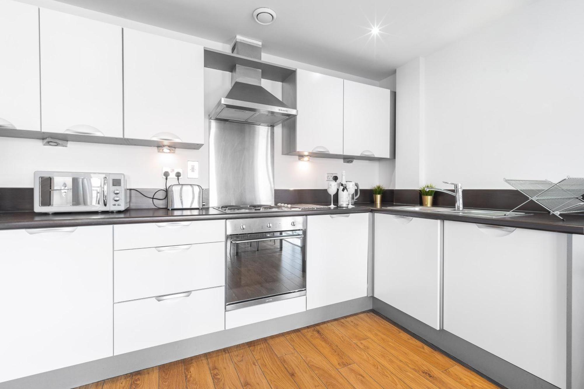 Stylish Birmingham City Centre - 2 Bed - Secure Parking - 5Ac Extérieur photo